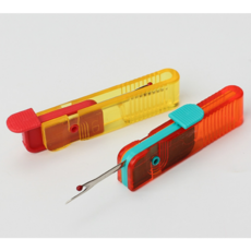 실뜯개 실밥제거기 실밥 커터 실따개 실밥뜯개 따개 실뜯개도구 미싱부자재 실따게 실뜯개 리퍼 니퍼 단추구멍 내기 뚫기 박음질 실커터 실뜯기, 2개, 레드1, 옐로우1