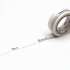 mt Journal展限定款 復刻版 和紙膠帶 - 英文, 1個