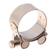 스테인리스 스틸 호스 클램프 배기 공기 물 파이프 내구성 밀봉 수리 용접 도구 17252mm 201mm 213mm, 36-39mm