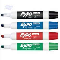 굳초이스 EXPO 보드마카 치즐팁 녹색