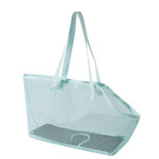 外出寵物單肩包牛津布耐抓寵物包便攜透氣貓包摺疊斜挎手提小狗包, 1個, 淺綠