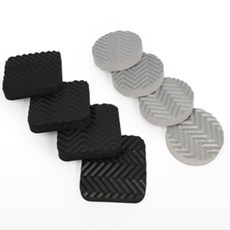 럭키비나 진동방지패드 오디오진동받침, 회색