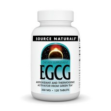 [Source Naturals] EGCG 350 mg 120 타블렛, 1개, 120정
