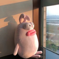 독서쿠션 소파쿠션 인테리어 소시지 못생긴 쿠션 귀여운 선물 생일 진정 책상 소녀 인형 베개, 01 40cm, 02 A, 1개