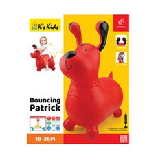 칠성마켓 케이스키즈 방방 점핑 패트릭 평가인증 어린이집 교구 방방이, 1개