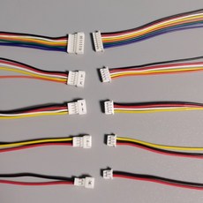 JST 1.25mm 피치 커넥터케이블 하네스 점퍼와이어 2p3p4p5p6p7p8p9p10p11p12p 협피치 몰렉스 단자, 2P, 수(Male)/150mm