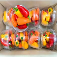 야채삼촌 국내산 미니 파프리카, 8개, 250g