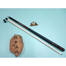 國華撞球 Mit Cues魅特MC23-604手工插角楓木黑橘三色6滿環撞球桿 專業撞球用品, 1個