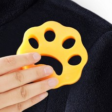 실리콘 먼지 머리카락 털 제거 흡착 세탁볼 패드 원형, 1개