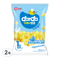 오리지널 버터 팝콘, 200g, 2개