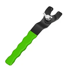 1PC 전문 앵글 그라인더 렌치 조정 가능한 12 47mm 잠금 너트 키 핀 스패너 렌치 핸들 트리밍 커팅 머신 핀, 01 1PCS Four Claws