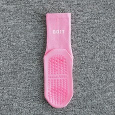 Justin&Casie 女士中筒瑜伽運動襪 MX353 健身地板襪 防滑普拉提襪 潮流舞蹈襪