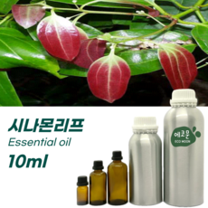 에코문 100% 천연 아로마 에센셜 오일, 1개, 10ml, 24. 시나몬리프