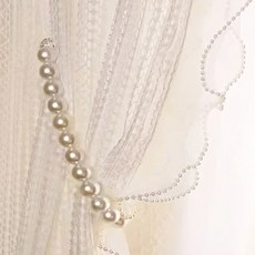 마그네틱 커텐끈 진주, 6개