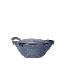 루이 비통 중고 2021-2025 디스커버리 모노그램 레더 벨트 백