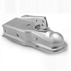 트레일러견인장치 볼마운트 자동차 견인볼 커플러잠금, 1개, 1-7/8 트레일러 커버(50mm)