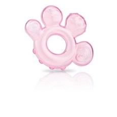 Nuby IcyBite Hand Teether 색상은 다를 수 있음 Nuby IcyBite Hand Teether Colors May Vary, 1개