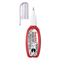 Pentel 飛龍 ZL103-WT 萬能速乾型修正液 (紅色) 日本製造, 1個