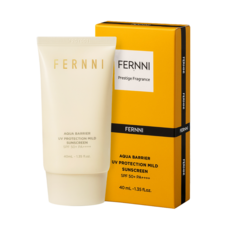 여성 백탁없는 선크림 추천1위 자외선 차단 99% SPF50++++ 순한 끈적임없는 눈시림 수분 기미 여드름 데일리 마일드 톤업선크림1위 페르니 아쿠아 베리어 선스크린, 1개, 40ml