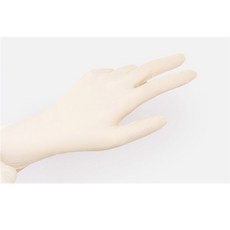 비츄인 순수라텍스장갑S 위생 100매 위생장갑 식품글러브, 1개, 100개입, 소(S)