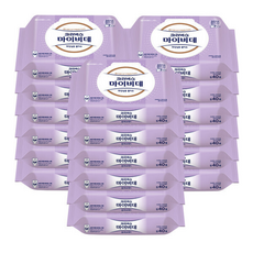 크리넥스 마이비데 센서티브케어 캡 40매 18팩 화장실용 비데물티슈, 18개, 55g