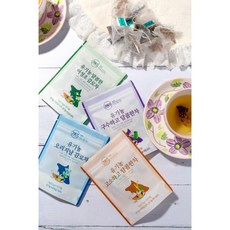 유기농 감로차 10T 4종 / 비건식품 / 유기가공식품 / 달콤한차 / 수국차 / 현미차 / 메밀차 / 어성초차 / 이슬차, 유기농 고소하고 달콤한차 10T/B, 5개, 10개입, 10g
