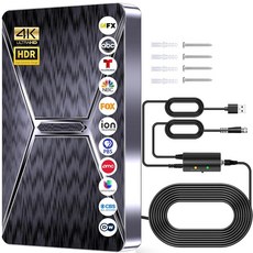 2026 Upgraded Indoor TV Antenna 3600+ Miles Range HD Digital Antenna for Smart TV Strongest with, 2026 Upgraded Indoor TV Antenn