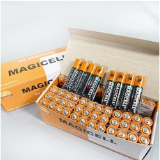 MAGICELL 碳鋅電池 60入/盒 3號/4號 電池, 1個, 60顆/盒-  橘MAGICELL-4號, 60