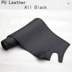 라인 자동차 대시보드 라이트 패드 방지 커버 계기판 데스크 가죽 벨벳 매트 카펫, 2. PU-Black, B. Left Hand Drive