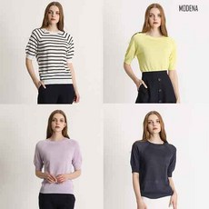 인기특가80% G.모데나 퍼프 썸머 니트 5종 택1936039