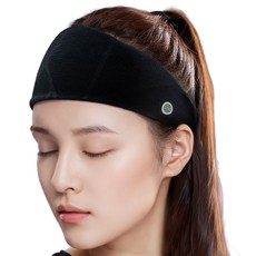 벨라르 프리미엄 스포츠 쿨 헤어밴드 땀흘림방지, 2개, 딥 블랙 2개, 딥 블랙