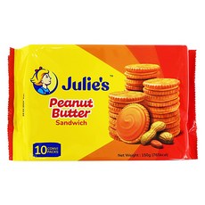 줄리스 피넛버터 샌드위치 150g, 1개