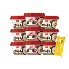 동원 양반 쇠고기죽 3개 + 야채죽 3개 + 전복죽 3개, 1세트