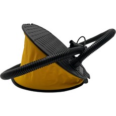 42인치 길이의 호스가 달린 인플레이터용 샌드힐 툴스 디럭스 대용량 에어 풋 펌프 - 요가 볼 캠핑 침대 수영 및 비치 기타 운동