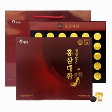 김소형원방 홍삼대환 선물세트 30환 선물용쇼핑백포함, 1박스, 112.5g