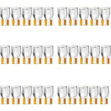 알로피 30팩 미니 아크릴 194 LED 전구 12V T10 웨지 베이스 카 게이지 클러스터 번호판 및 마커 라이트용 2825W 교체 168개다색, Mixed Colors