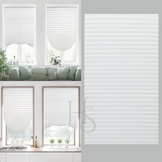 GOUM 붙이는 셀프 블라인드 90x150cm 일반형 화이트 붙이는암막커튼