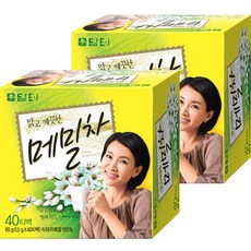 담터 메밀차 40T x 2개, 1.5g, 40개입
