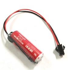 maxell ER6 3.6V 2000mAh 帶2P黑色飛機頭 PLC鋰電池 (佑齊企業iCmore), 1個