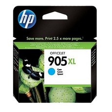 HP 905XL 大印量青色墨水匣 適用 OJ Pro 6960/6970，色彩鮮明，原廠品質保證, 1個