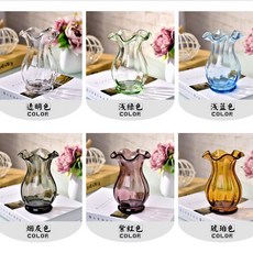 高仿真鬱金香客廳酒櫃電視櫃裝飾插花, 石榴花瓶一個（顏色隨機）, 1個