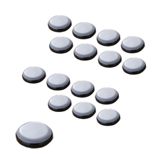 情感生活鐵氟龍椅腳套圓形 16ea, 16P