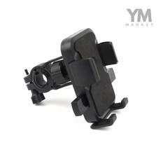 YM 자전거 휴대폰 거치대 스쿠터핸드폰거치대, 1개, 블랙