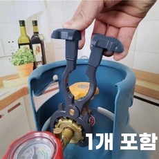 소화전 렌치 공구 액화 캔 밸브 3in1 가스 오프너 도구 수리 수공구, F. 논슬립그립  안정적인 컨트롤 1팩