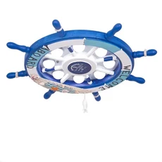 오션 보트 방향타 소녀 천장 조명 램프 어린이 침실 Led WF1020, 03 Blue, 02 웜 화이트, 01 62CM