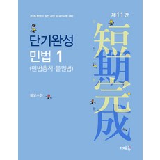2026 단기완성 민법 1: 민법총칙 물권법:2026 법원직·승진·공단 외 국가시험 대비, 새흐름