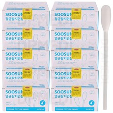 수성 멸균 면봉, 60개입, 10박스