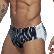 UXH低腰抽繩貼身速乾高彈力可拆式防尷尬內襯游泳訓練男士三角泳褲