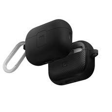 UNIQ Clyde AirPods Pro 第2代 保護殼, 亮黑/霧黑-現貨, 1個