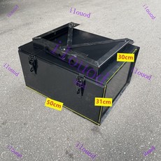 【橱窗好物】台灣出貨 可開統編 貨車工具箱 收納 工具箱 貨車吊裝工具箱加裝帶鎖東風江淮重汽大運陝汽改裝外掛鐵箱批髮, 50*30*31